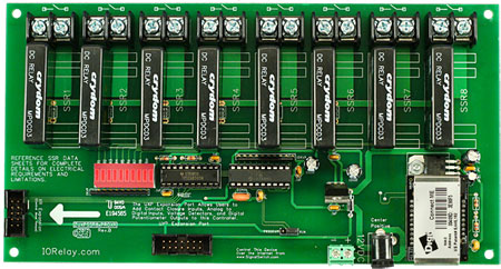 Ethernet Relay Controller