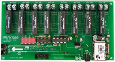 Ethernet Relay Controller