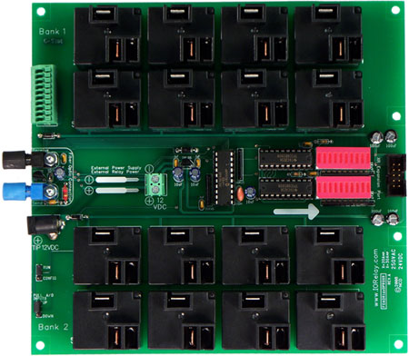 Fiber Optic Relay Controller