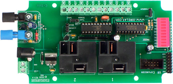 Fiber Optic Relay Controller