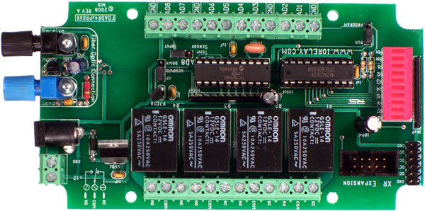 Fiber Optic Relay Controller