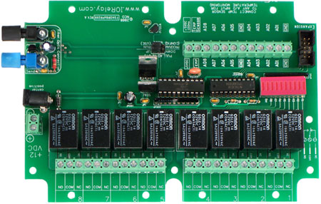 Fiber Optic Relay Controller