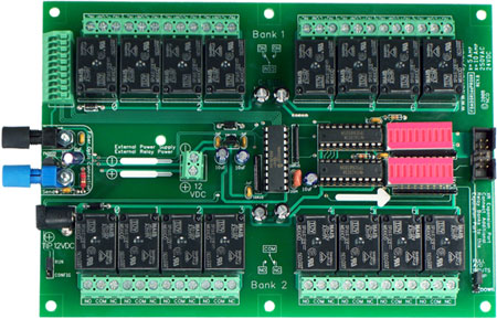 Fiber Optic Relay Controller