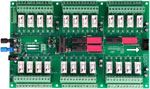 Fiber Optic Relay with Analog to Digital Conversion available on the 2 through 32 channel models