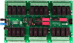 Fiber Optic Relay with XR Expansion Port available on the 2 through 32 channel models