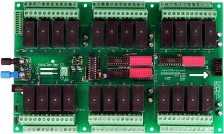 Fiber Optic Relay Controller