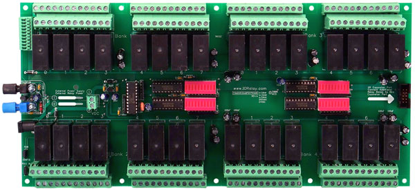 Fiber Optic Relay Controller
