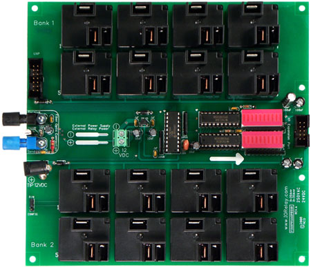 Fiber Optic Relay Controller