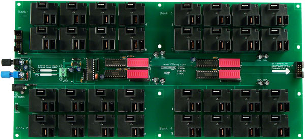 Fiber Optic Relay Controller
