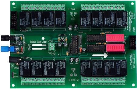Fiber Optic Relay Controller