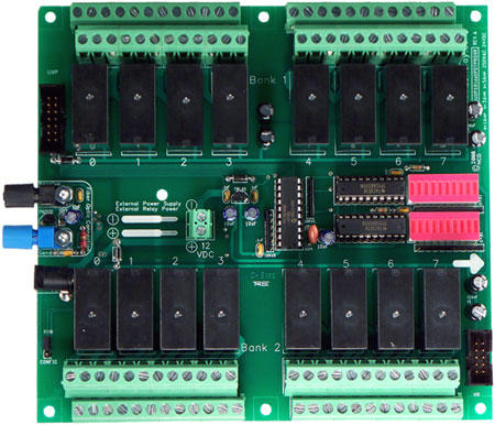 Fiber Optic Relay Controller