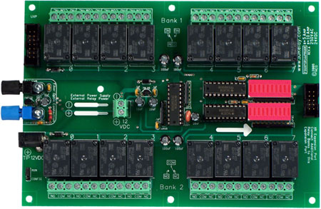 Fiber Optic Relay Controller