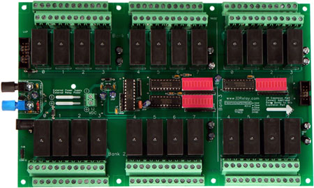 Fiber Optic Relay Controller