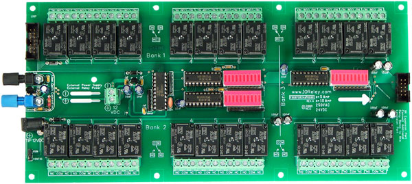 Fiber Optic Relay Controller