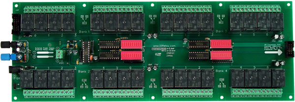 Fiber Optic Relay Controller
