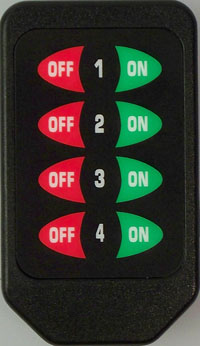 8 Channel Key Fob - For Use with Key Fob Relay Boards Only