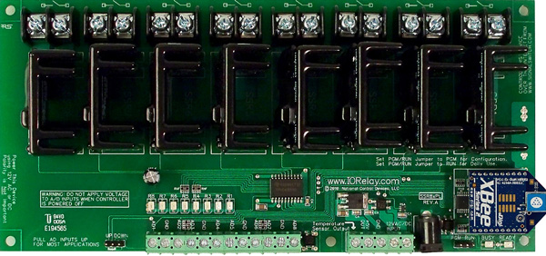 SSR8xPL_ZBMESH_MIX ProXR Lite Relay Controller