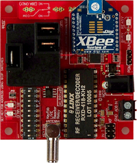 Key Fob Relay Controller with Break-Away Tabs Removed