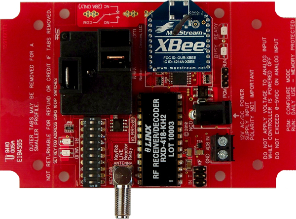 Keyfob Controlled Reactor Relay Controller