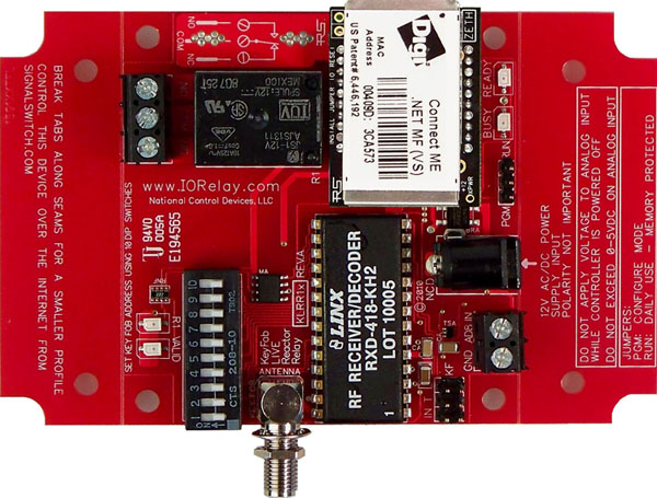 Keyfob Controlled Reactor Relay Controller