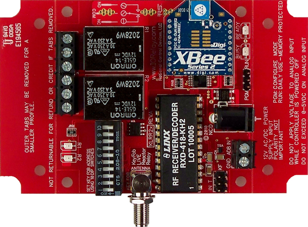 Keyfob Controlled Reactor Relay Controller