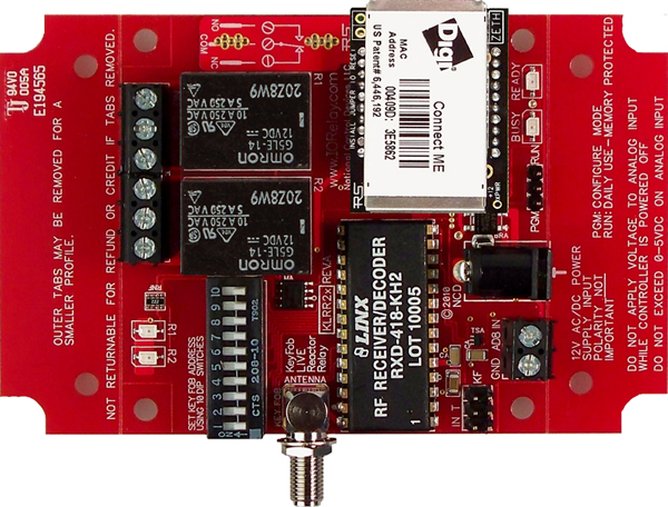 Keyfob Controlled Reactor Relay Controller