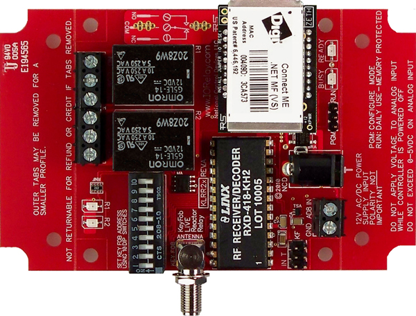 Keyfob Controlled Reactor Relay Controller