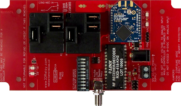 Keyfob Controlled Reactor Relay Controller