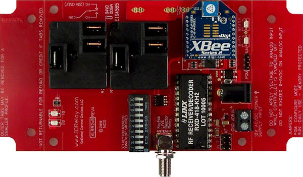 Keyfob Controlled Reactor Relay Controller