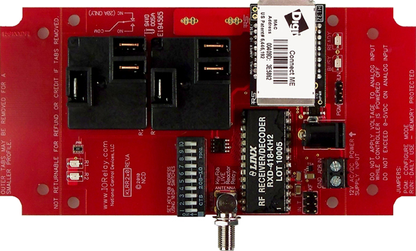 Keyfob Controlled Reactor Relay Controller