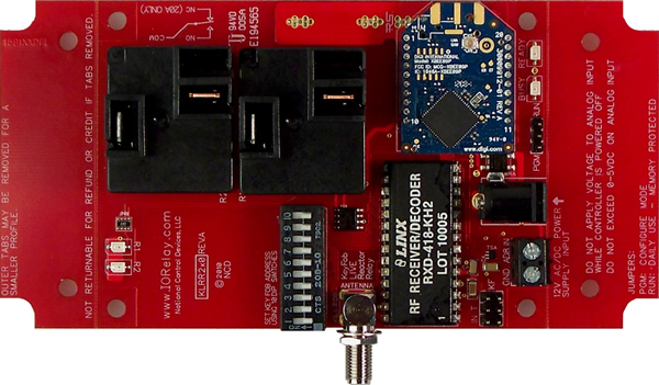 Keyfob Controlled Reactor Relay Controller
