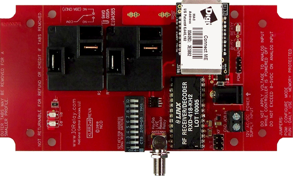 Keyfob Controlled Reactor Relay Controller