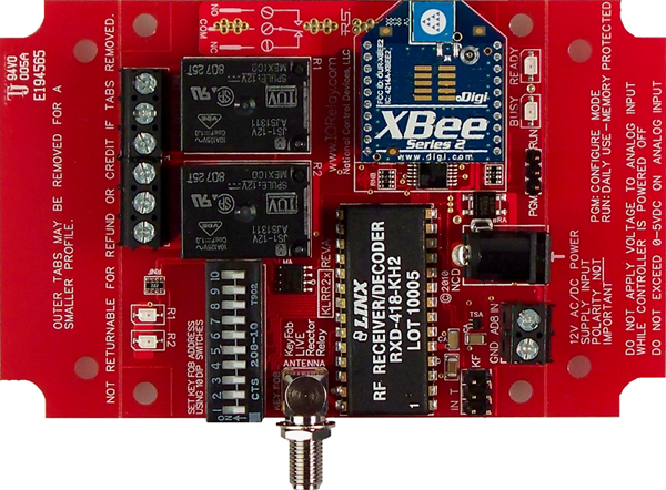Keyfob Controlled Reactor Relay Controller