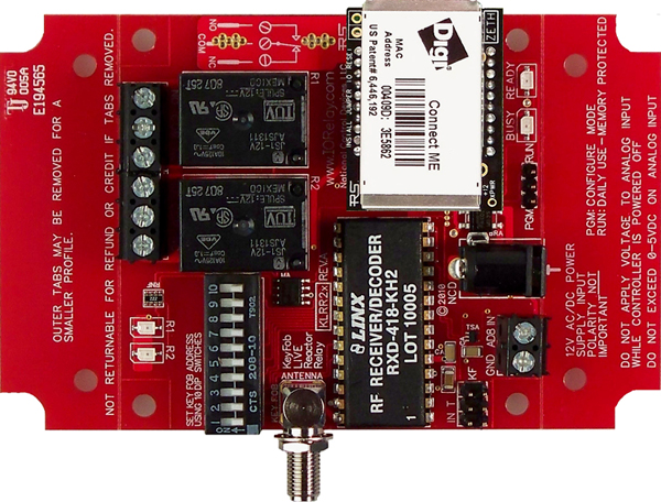 Keyfob Controlled Reactor Relay Controller