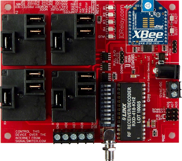 Keyfob Controlled Reactor Relay Controller
