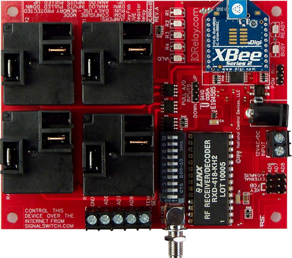 Keyfob Controlled Reactor Relay Controller
