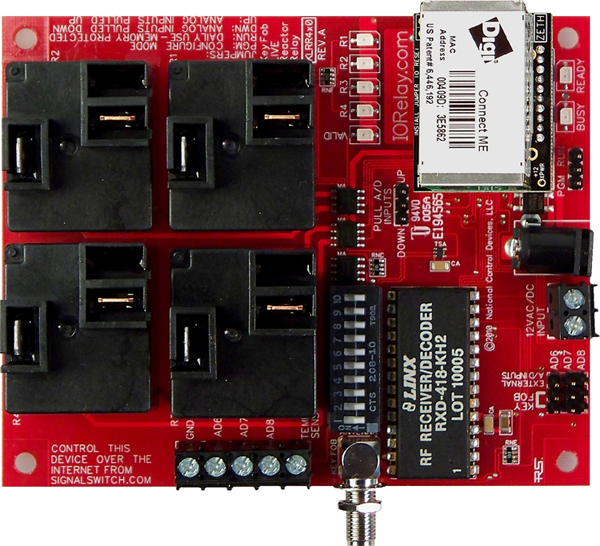 Keyfob Controlled Reactor Relay Controller