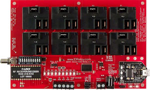 8 Channel 20 Amp Key Fob Relay