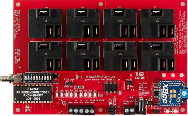 Keyfob Controlled Reactor Relay Controller