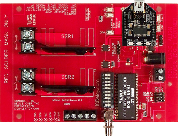Keyfob Controlled Reactor Relay Controller