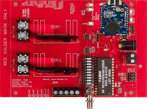 Keyfob Controlled Reactor Relay Controller