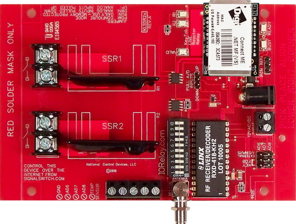 Keyfob Controlled Reactor Relay Controller