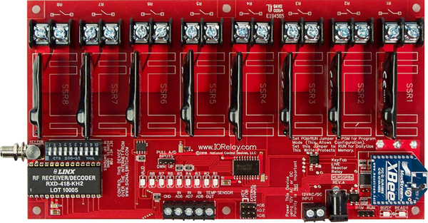 Keyfob Controlled Reactor Relay Controller