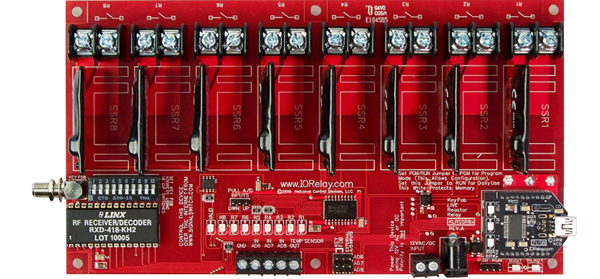 Keyfob Controlled Reactor Relay Controller