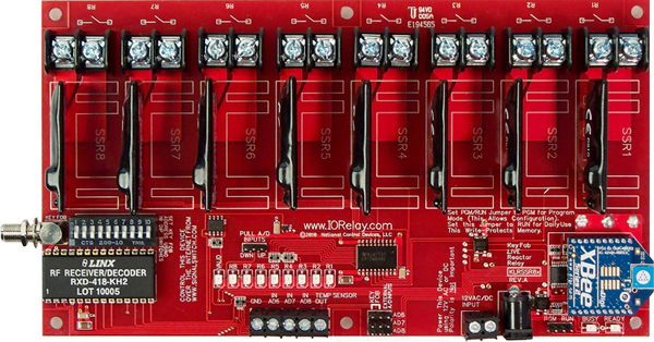 Keyfob Controlled Reactor Relay Controller