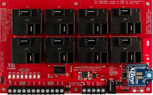 8 Channel USB Reactor Relay Without Break-Away Tabs