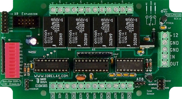 ADR410PROXR RS232 Relay Controller