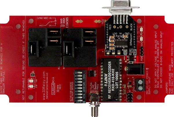 Keyfob Controlled Reactor Relay Controller