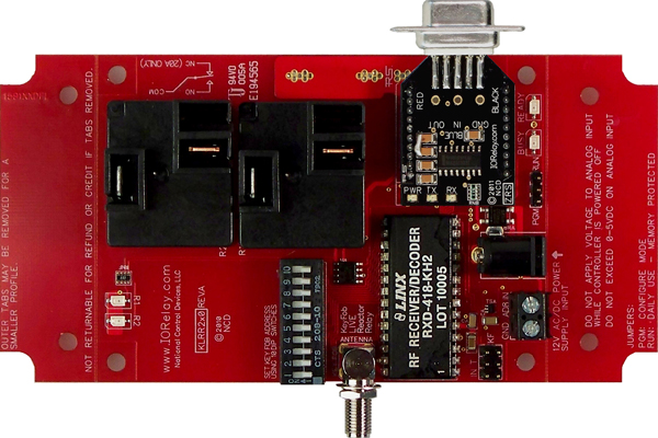 Keyfob Controlled Reactor Relay Controller