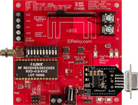Keyfob Controlled Reactor Relay Controller